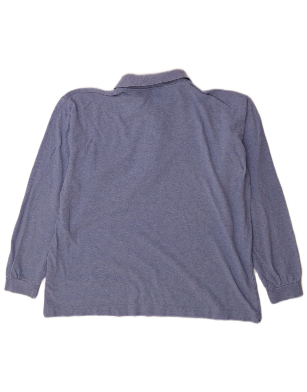 Kappa Polo De Manga Larga Para Hombre Algodón Azul Grande