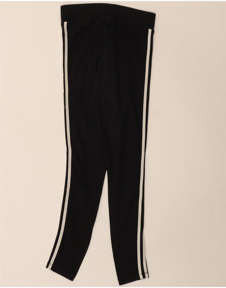 Adidas Leggings para mujer Reino Unido 10 Pequeño Algodón Negro