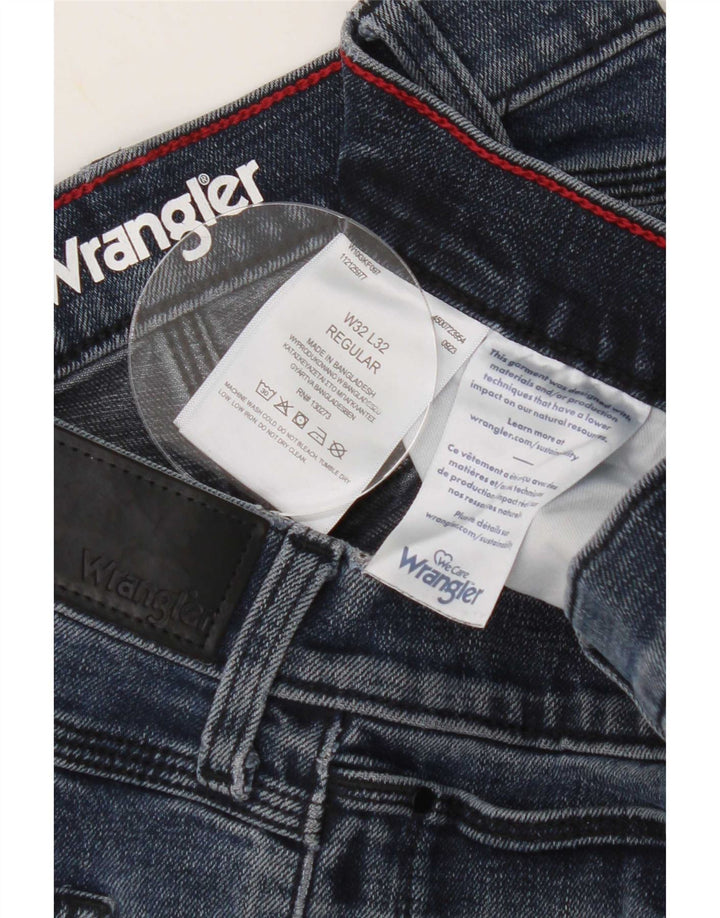 Vaqueros Wrangler Hombre Regular Slim W32 L32 Algodón Azul