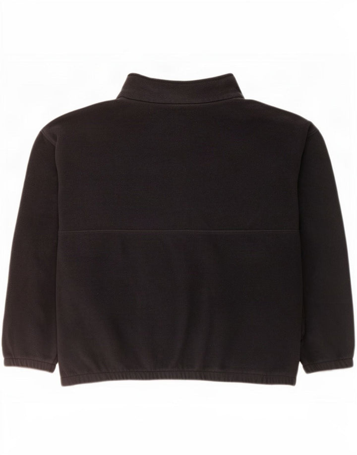 Columbia Jersey polar con cremallera y cuello para mujer UK 46 Grande Poliéster negro
