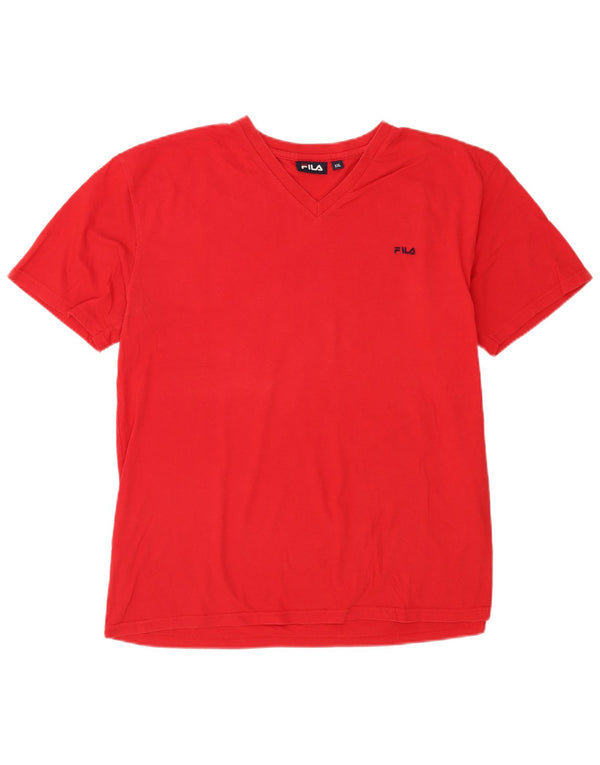Fila Camiseta Hombre Top 2XL Rojo