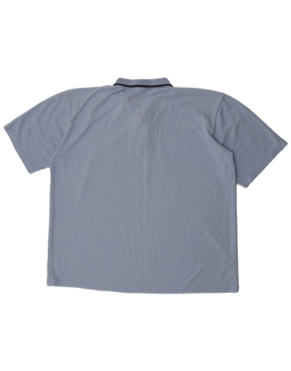 Polo Umbro Hombre 2XL Poliéster Azul
