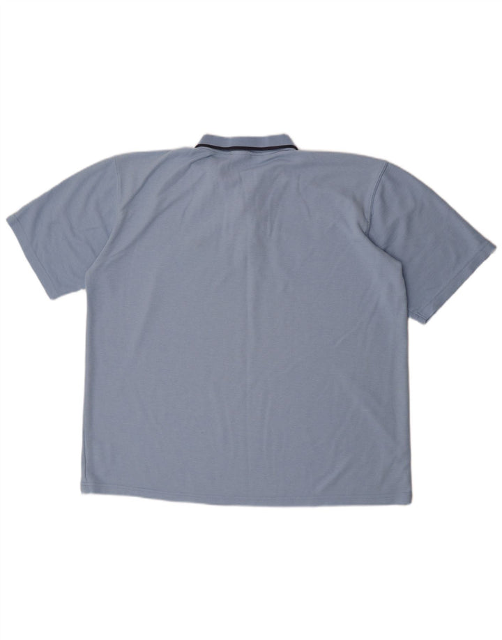 Polo Umbro Hombre 2XL Poliéster Azul