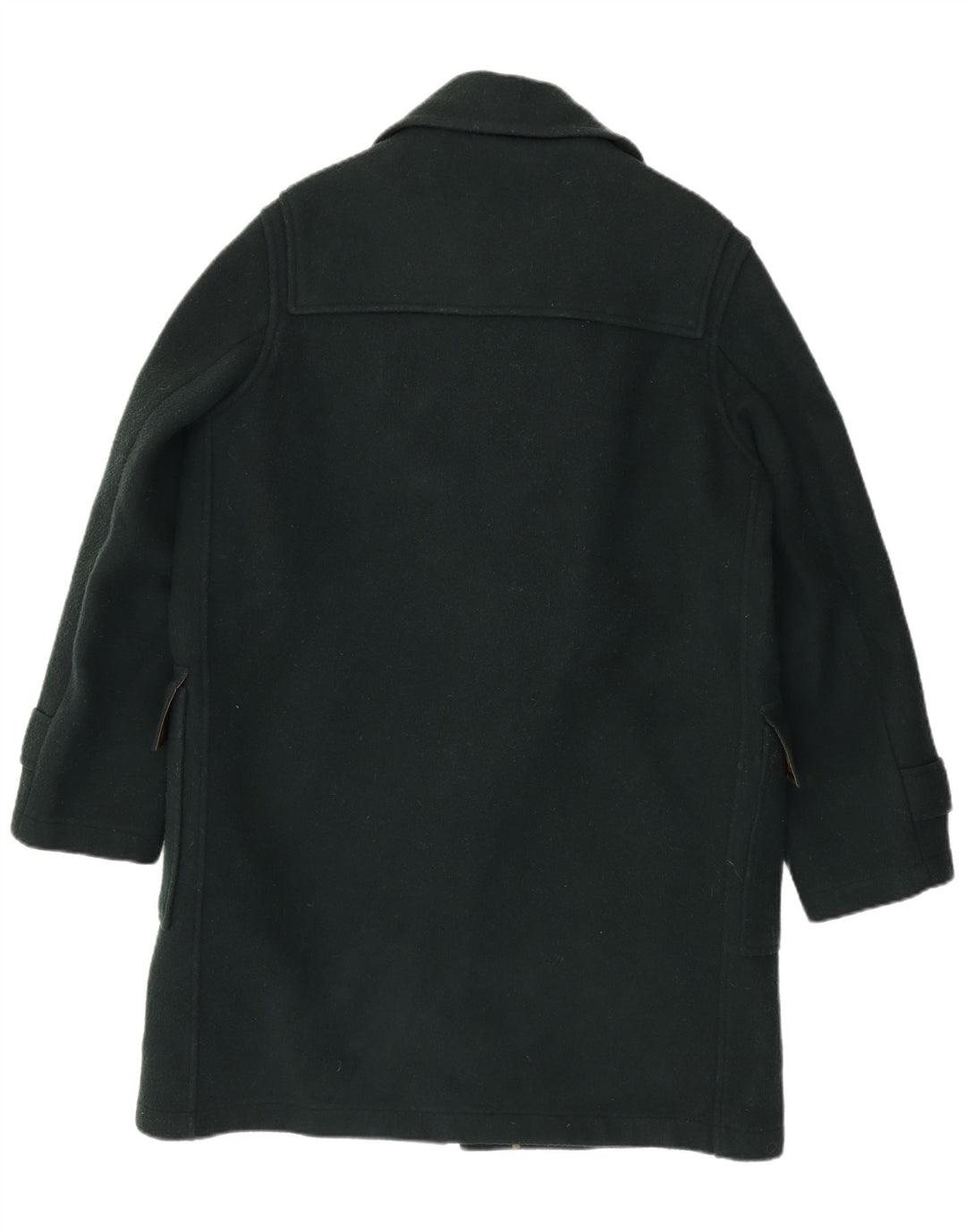 VINTAGE Mujer Duffle Coat Reino Unido 18 XL Verde