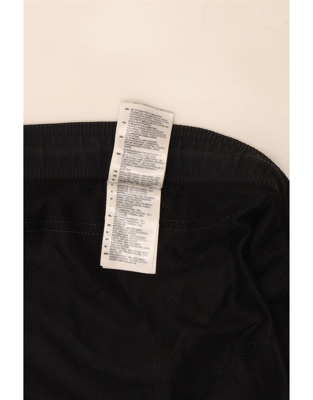Adidas Pantalones cortos deportivos para hombre 2XL Poliéster negro