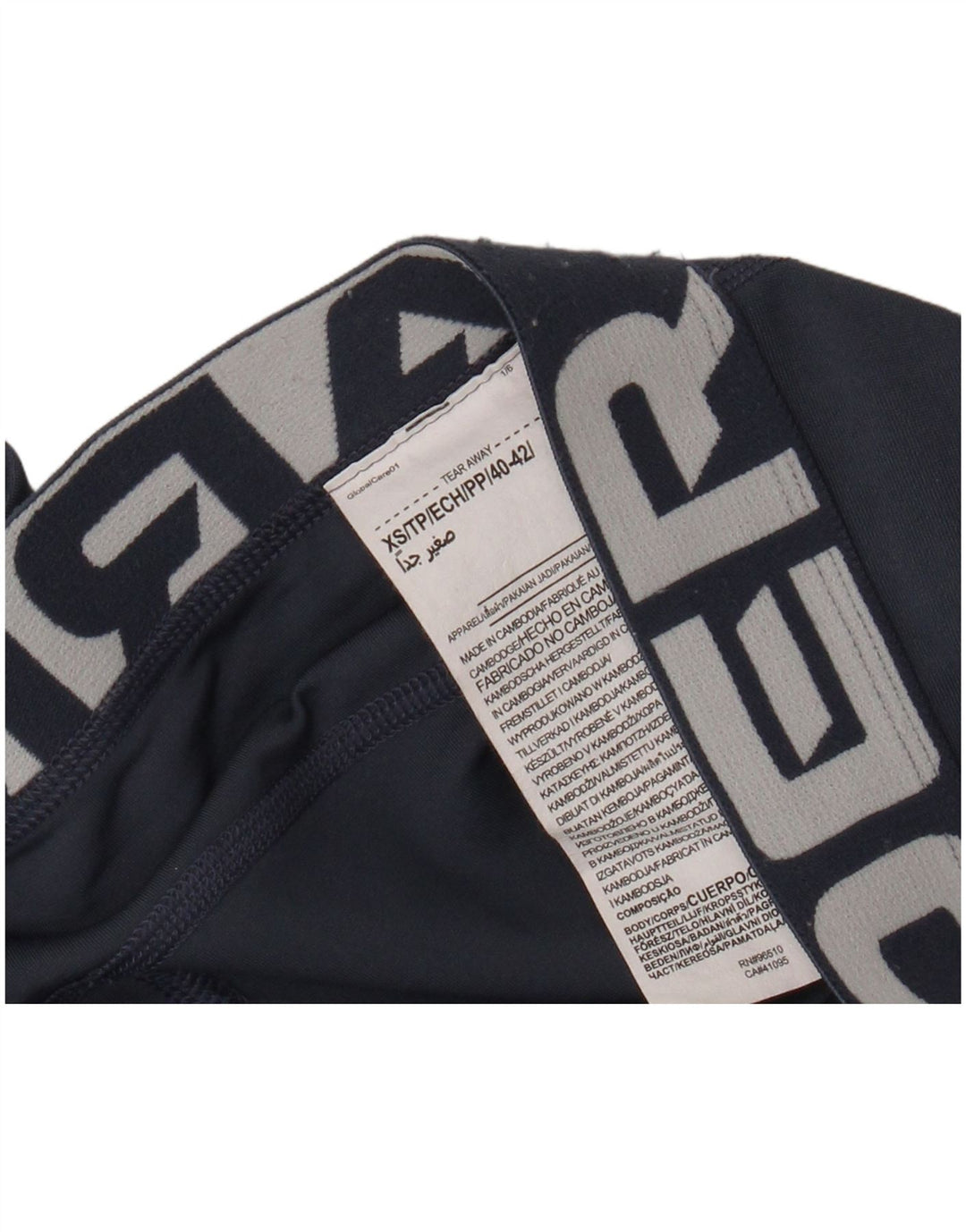 Under Armour Leggings gráficos para mujer UK 4 XS Poliéster azul