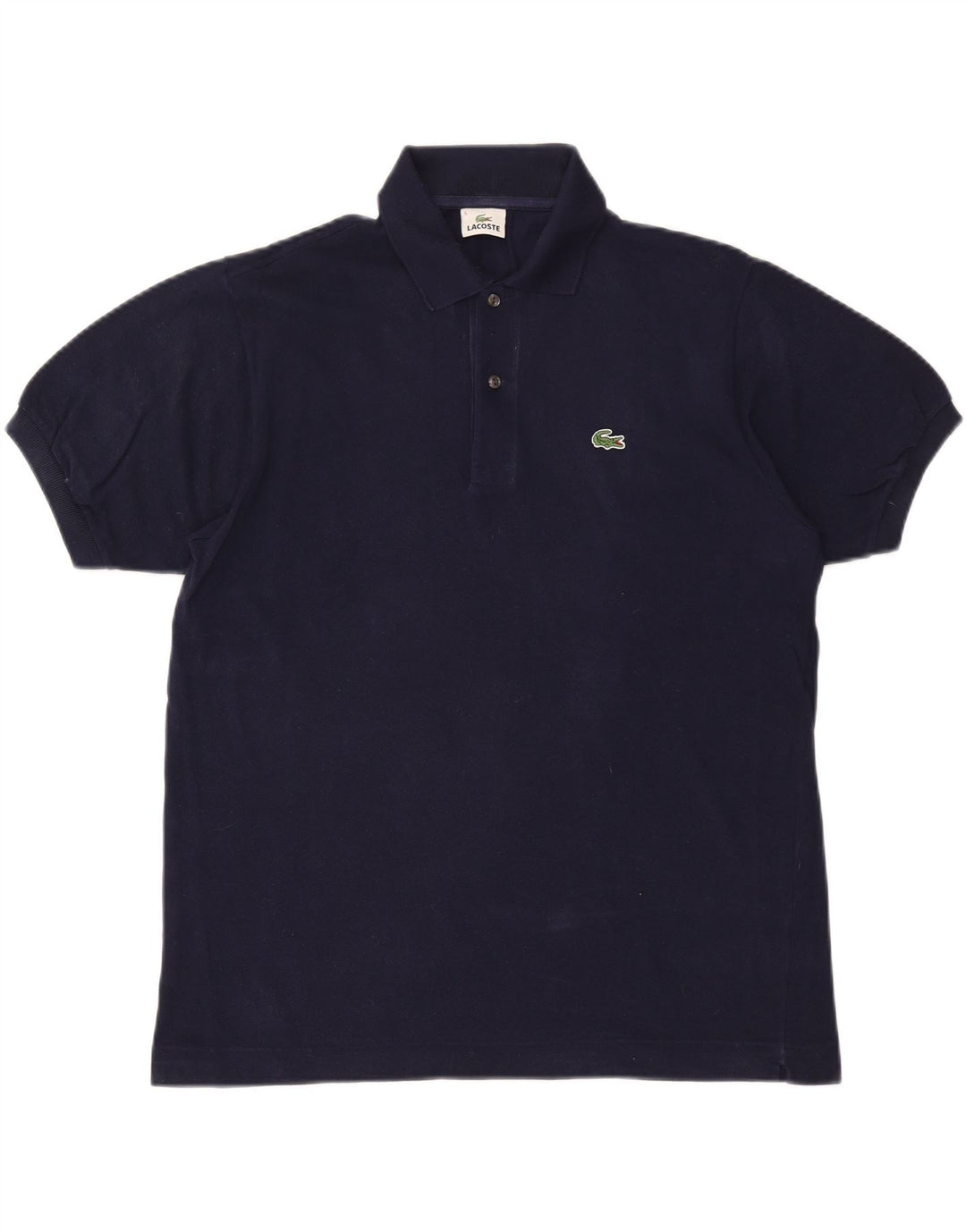 LACOSTE Polo para hombre talla 5 grande algodón azul marino