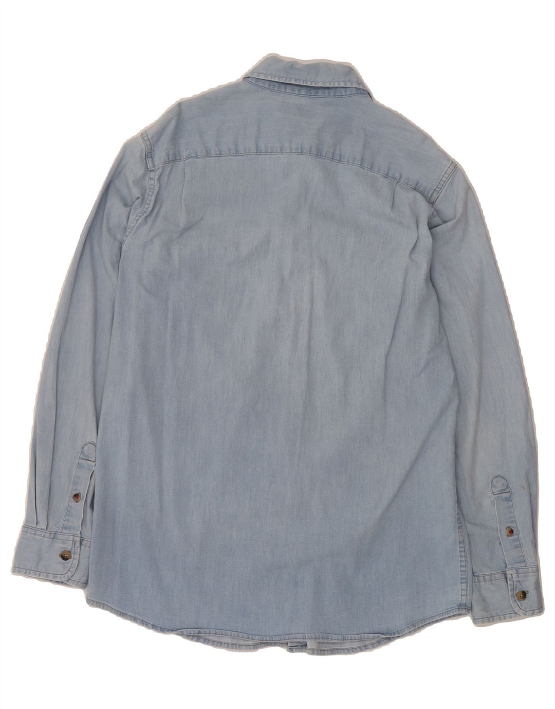 WRANGLER Mens Denim Shirt Medium Blue Cotton Vintage Wrangler and Second-Hand Wrangler from Messina Hembry 