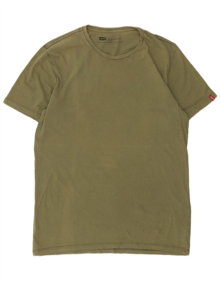 Levi's Hombre Camiseta Top Grande Algodón Verde