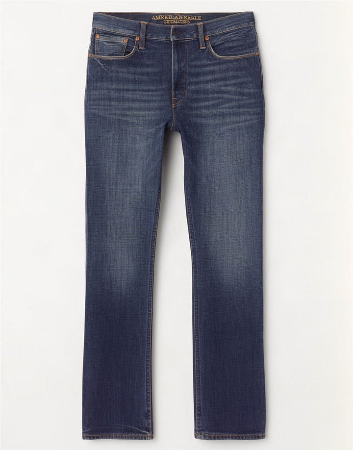 Vaqueros rectos para hombre American Eagle W33 L32 Algodón azul