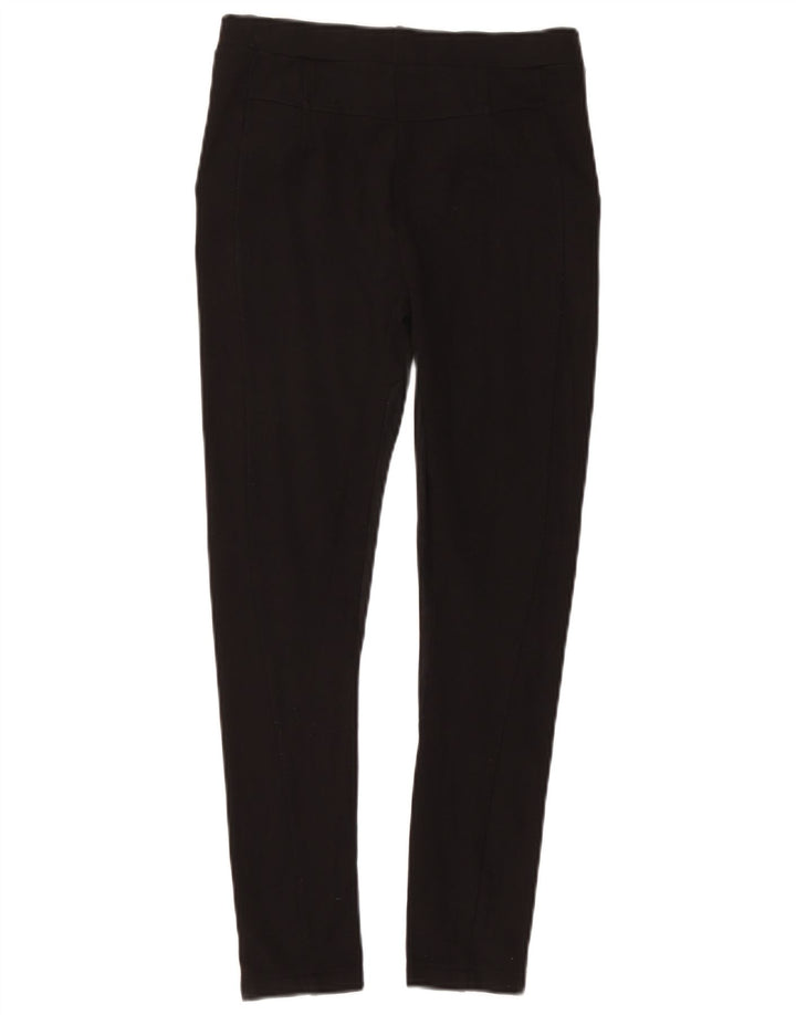 Zara Mujer Leggings Reino Unido 42 Mediano Negro