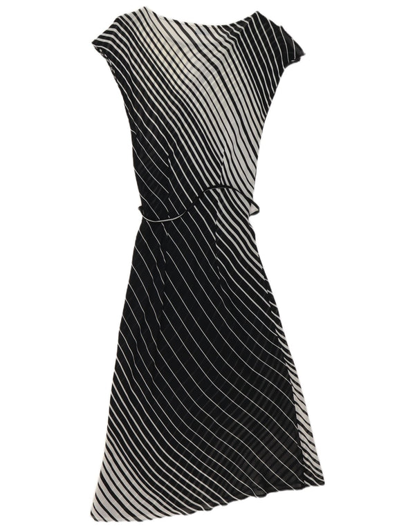 Dorothy Perkins Vestido básico sin mangas para mujer UK 42 Mediano Rayas negras
