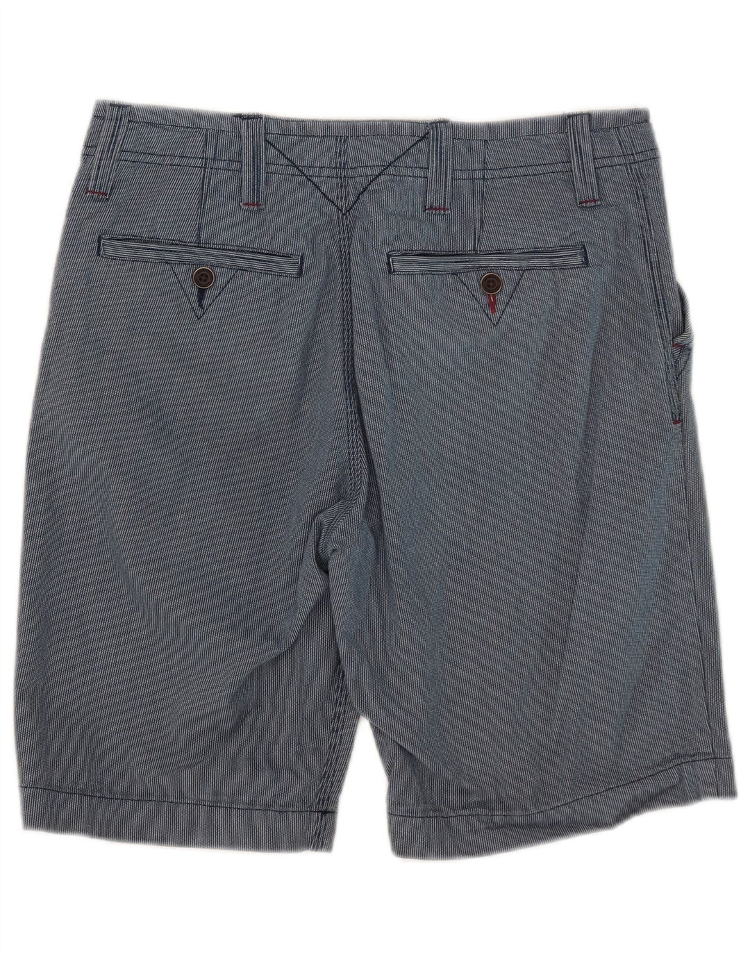 Pantalones cortos chinos para hombre White Stuff W32 Algodón azul medio
