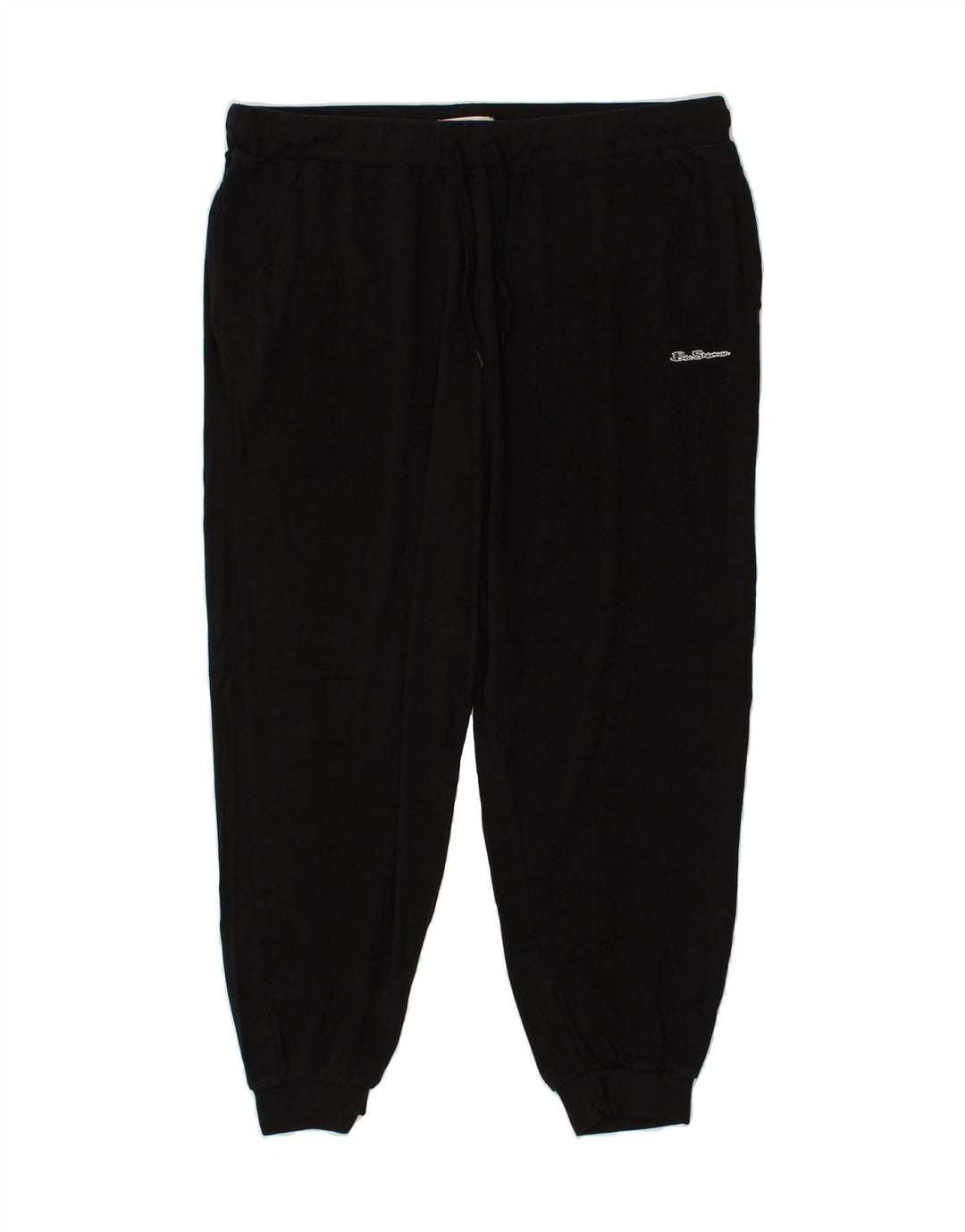 BEN SHERMAN Womens Tracksuit Trousers Joggers UK 18 XL Black Cotton | Vintage Ben Sherman | Thrift | Second-Hand Ben Sherman | Used Clothing | Messina Hembry 