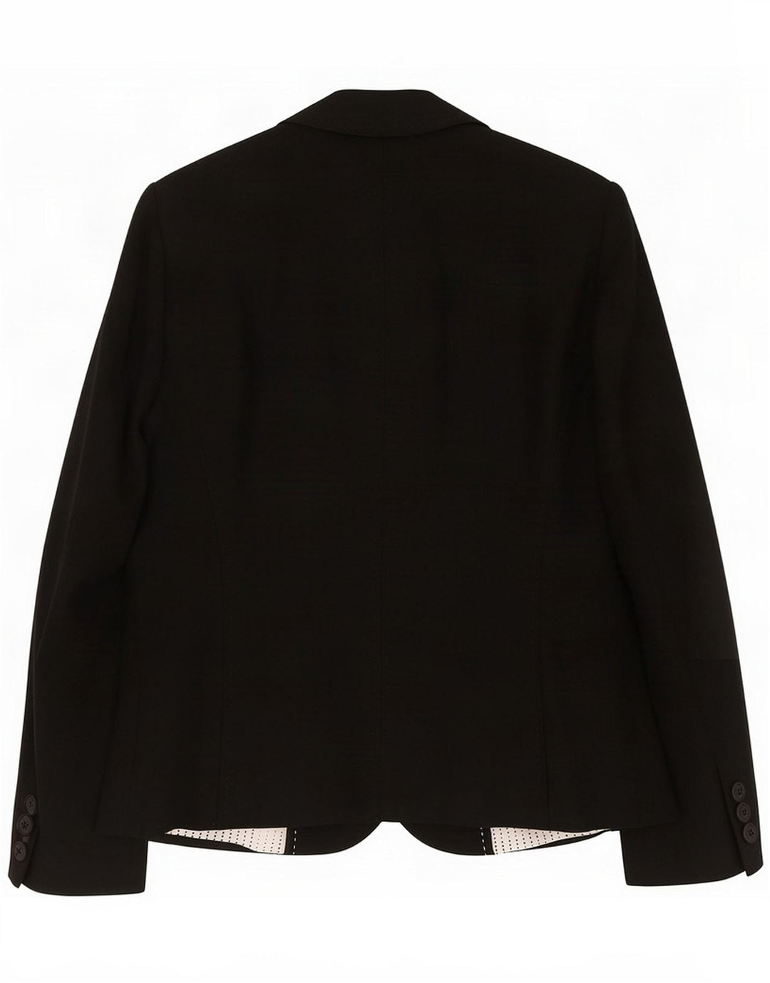 Marks & Spencer Chaqueta Blazer de 3 Botones para Mujer UK 40 Mediana Lino Negro