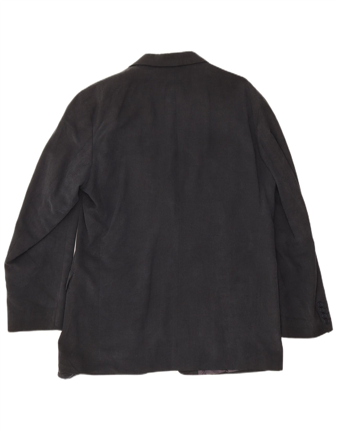 Marks & Spencer Chaqueta tipo blazer de 3 botones para hombre UK 42 XL Azul marino Lyocell