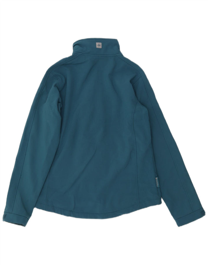 MOUNTAIN WAREHOUSE Chaqueta cortavientos para mujer Reino Unido 44 Poliéster azul grande