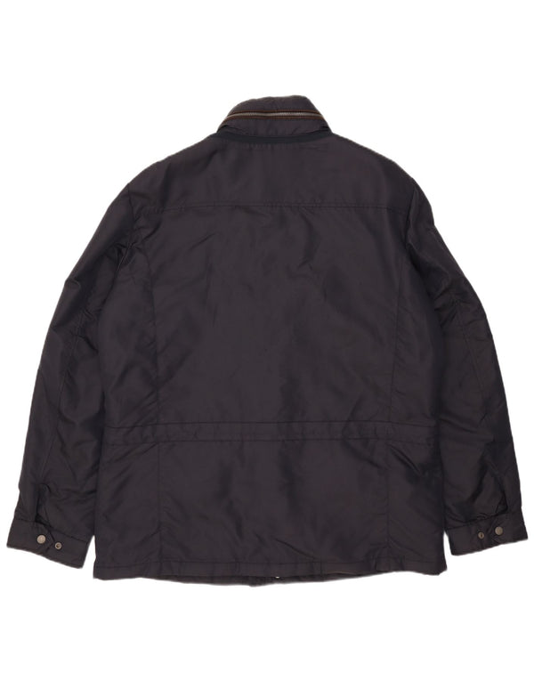 Chaqueta utilitaria con capucha para hombre Geox UK 46 3XL Azul marino