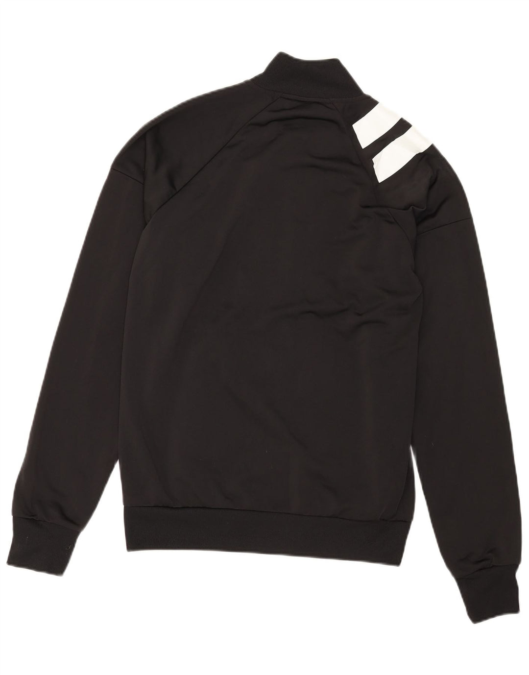 Adidas Hombre Chándal Top Chaqueta Mediano Negro Colorblock Poliéster