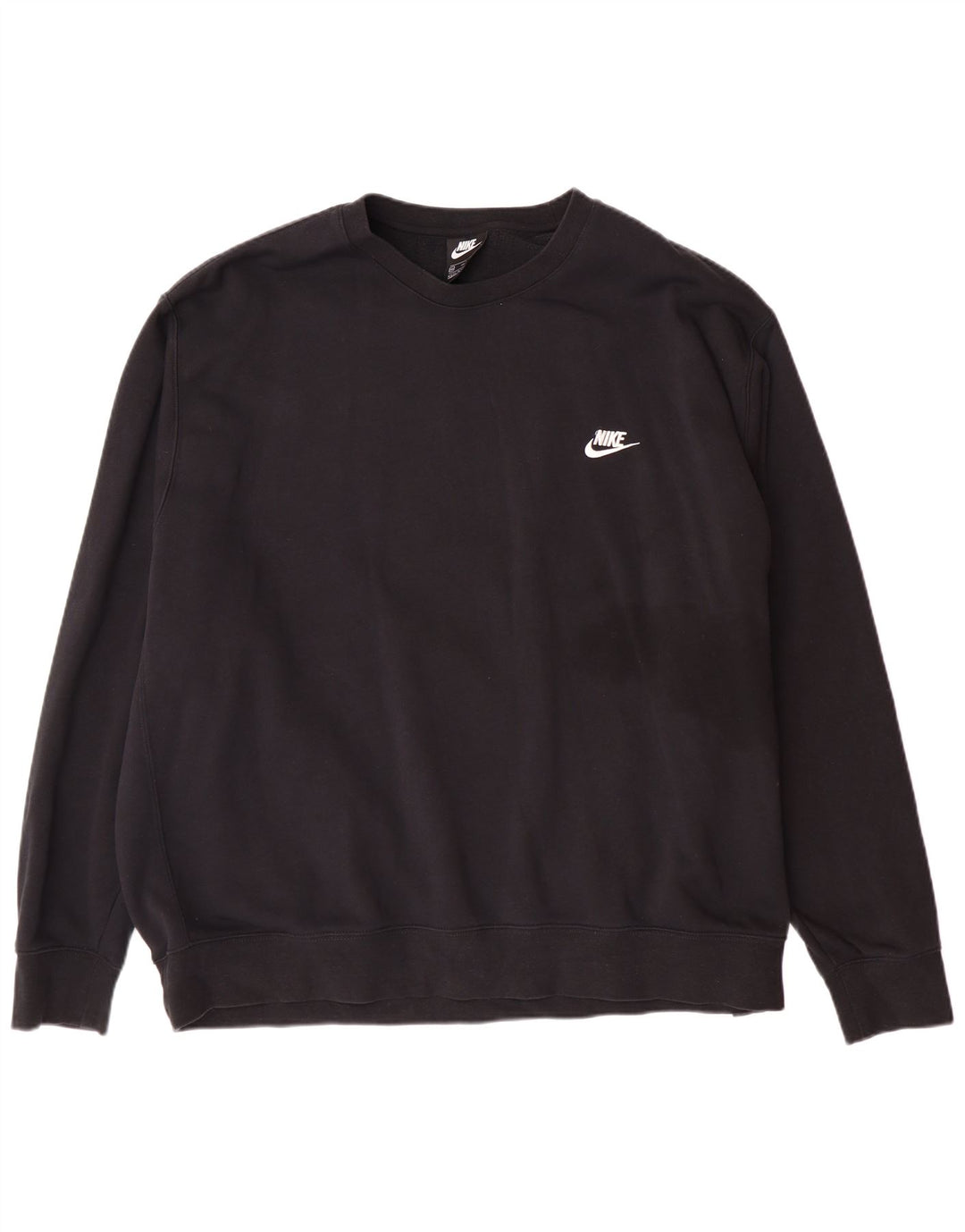 Nike - Sudadera para hombre (3XL, algodón), color negro