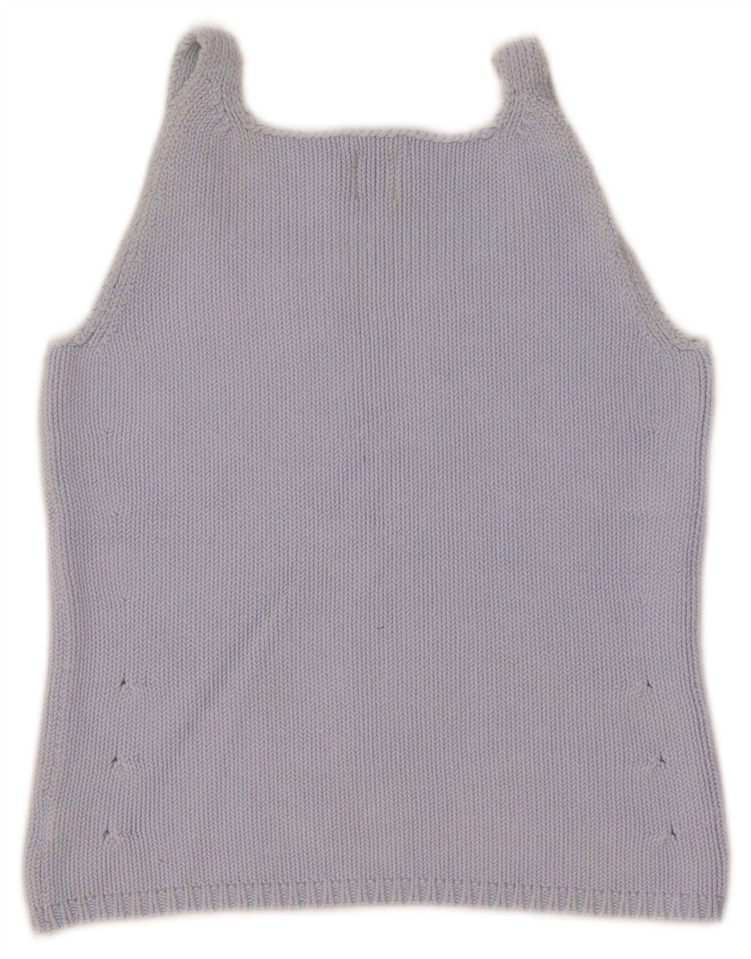 Gap Top corto de punto para mujer UK 8 Small Algodón azul