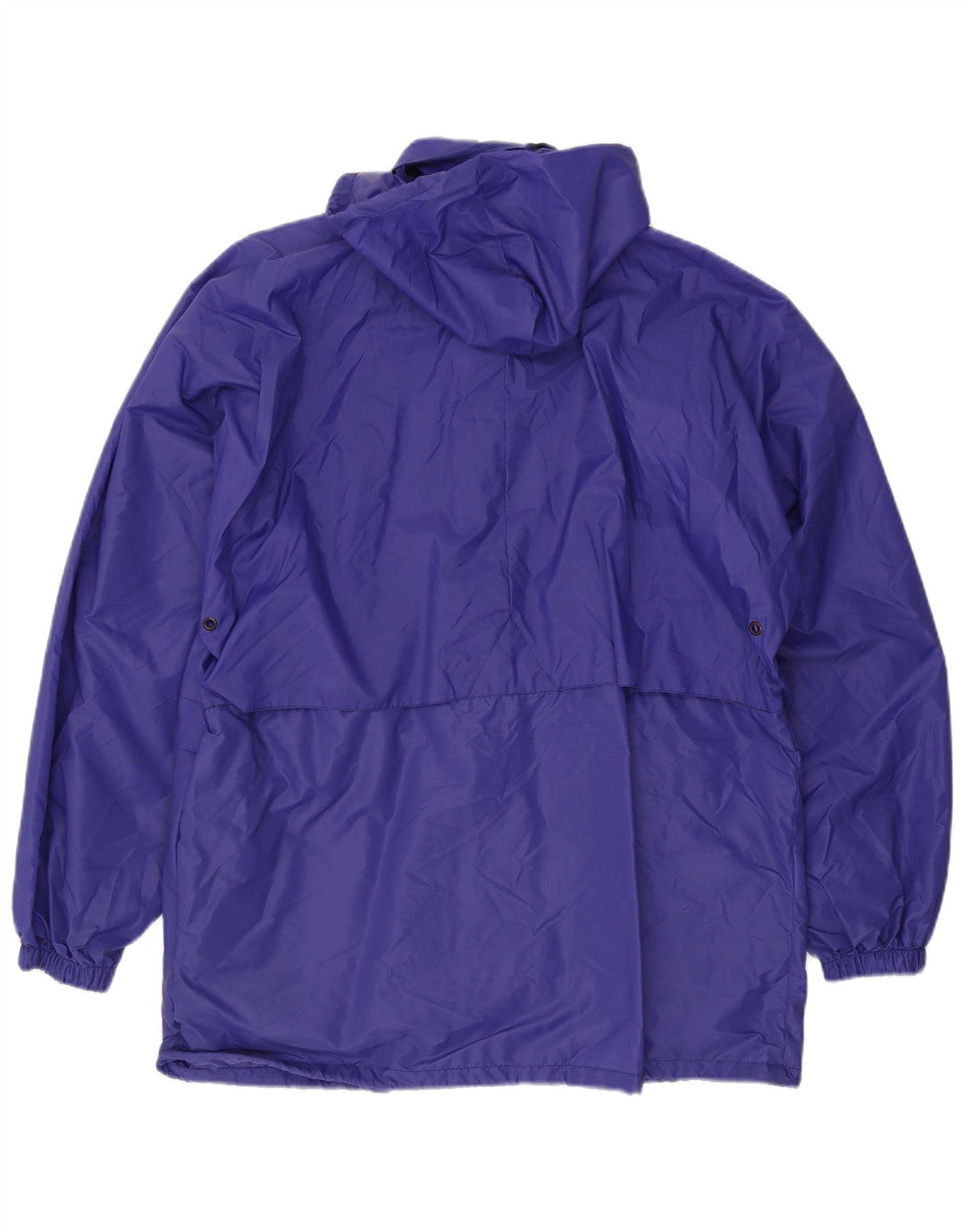 K-Way Chaqueta impermeable con capucha para hombre UK 42 XL Azul
