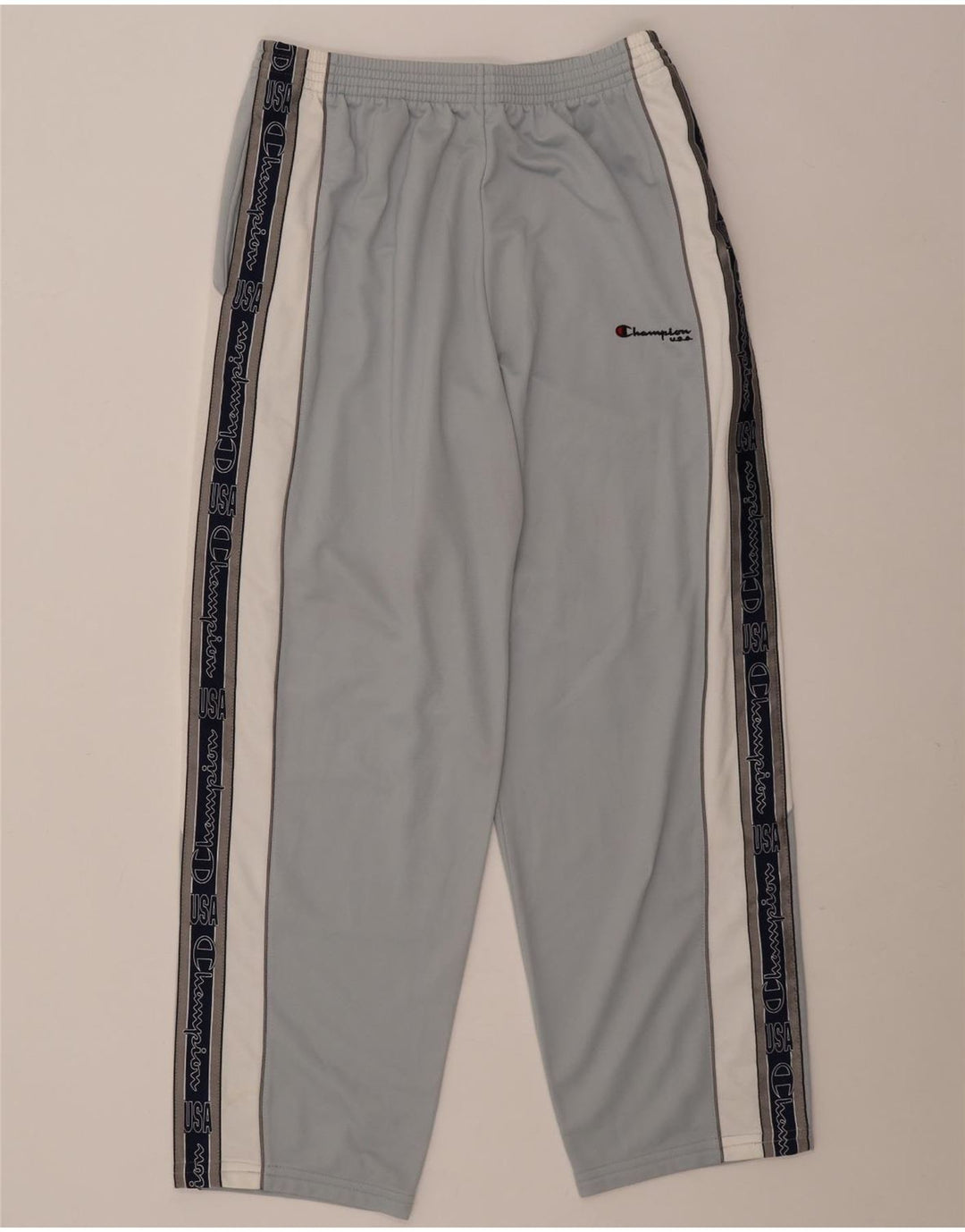 Champion Pantalones De Chándal Gráficos Para Hombre XL Poliéster Color Block Azul