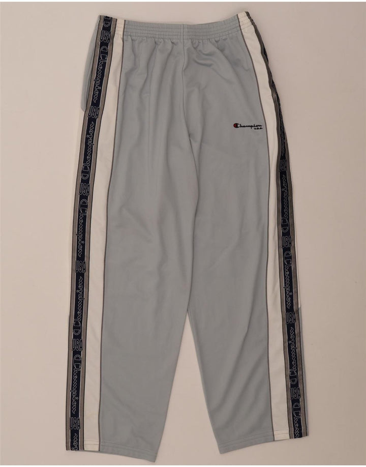 Champion Pantalones De Chándal Gráficos Para Hombre XL Poliéster Color Block Azul