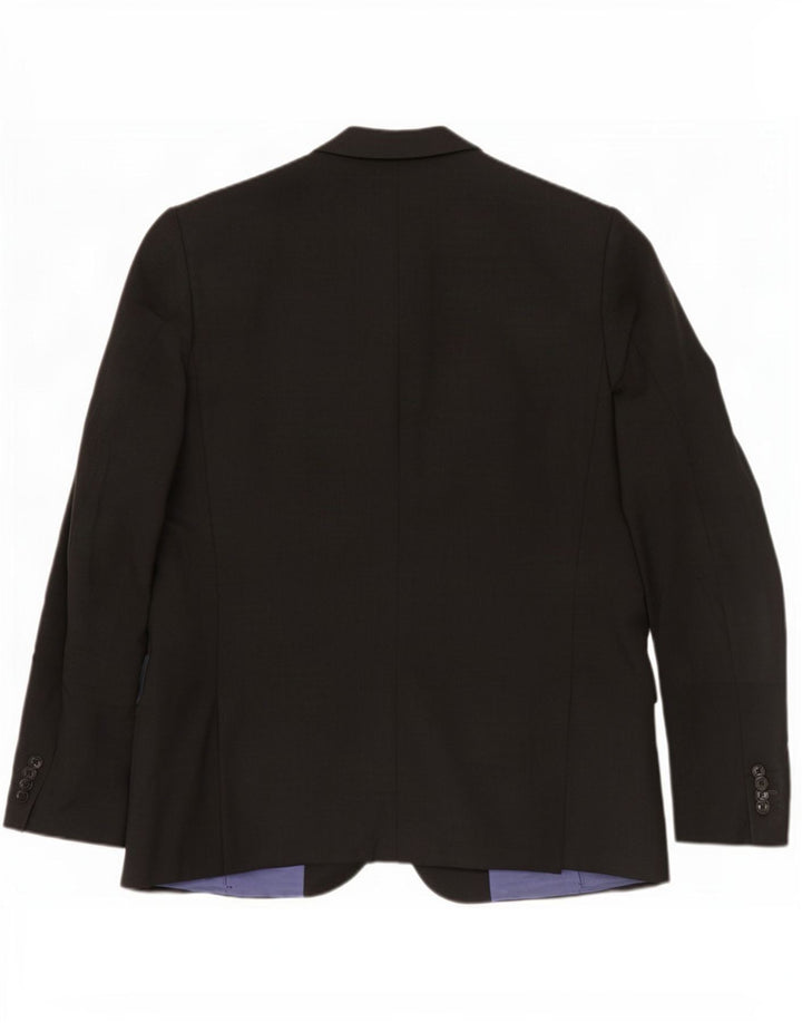 Paul Smith Chaqueta tipo blazer Soho de 2 botones para hombre UK 42 XL Lana gris