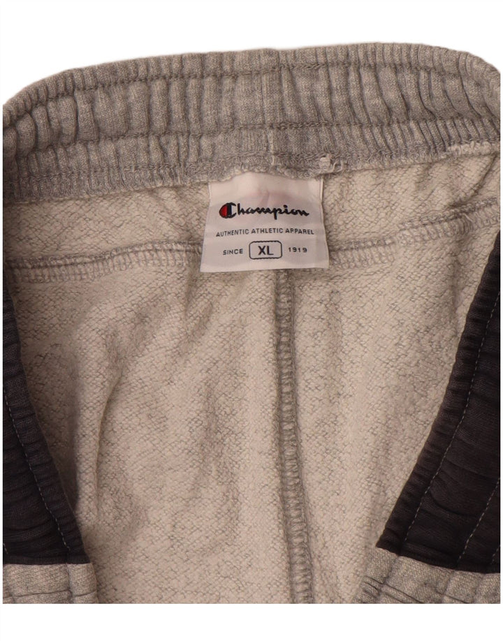 Champion Pantalones De Chándal Para Hombre XL Gris Colorblock