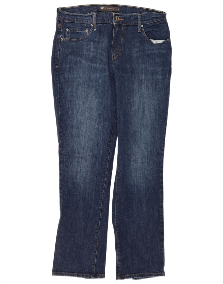 Levi's Jeans rectos 505 para mujer US 8 Medium W29 L30 Algodón azul