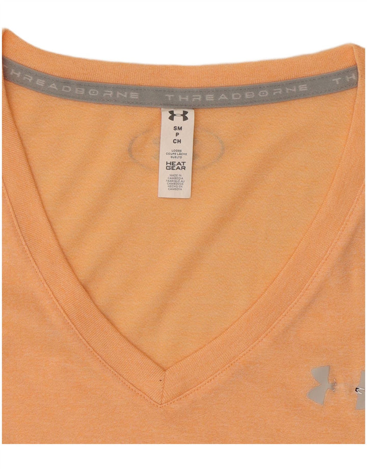 Under Armour Camiseta para mujer Top UK 12 Medium Naranja
