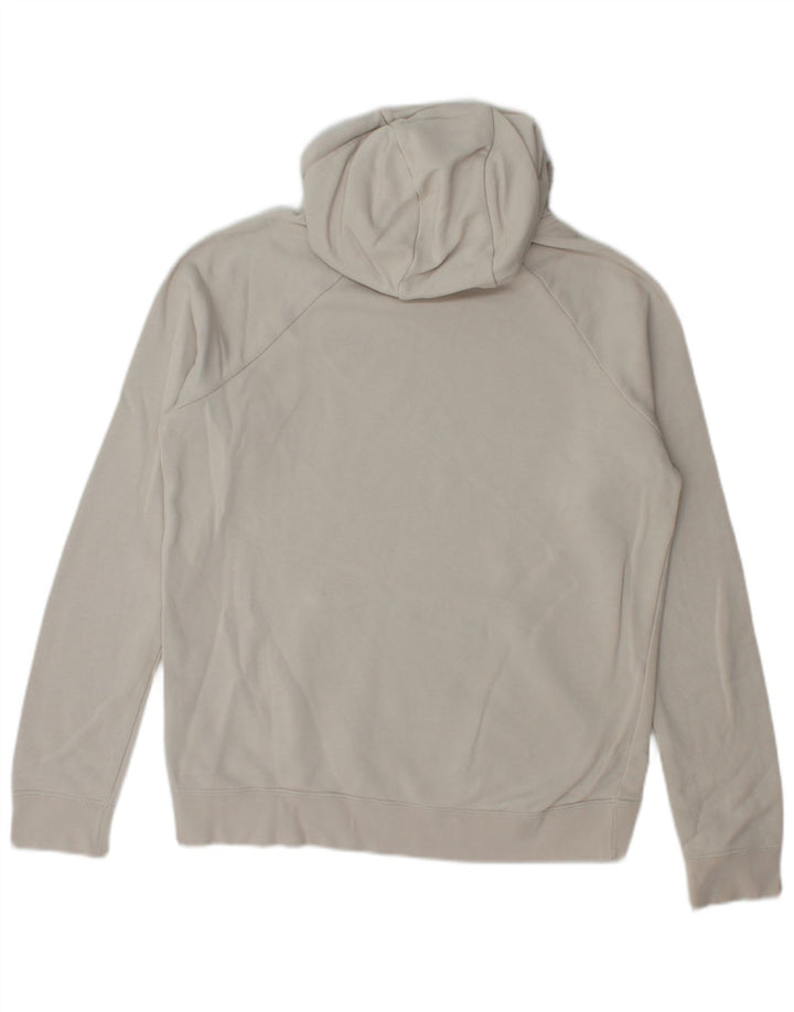 Nike - Sudadera con capucha para hombre, talla pequeña, algodón blanco