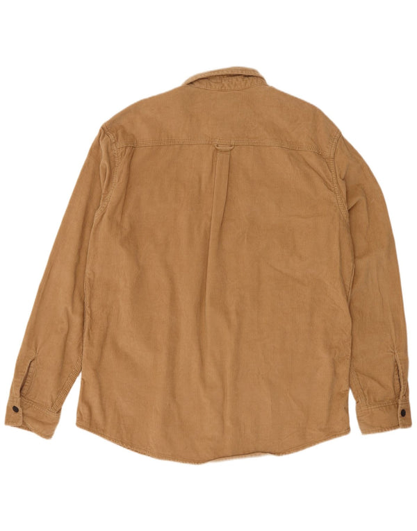 Jack & Jones Hombre Camisa De Pana XL Algodón Beige