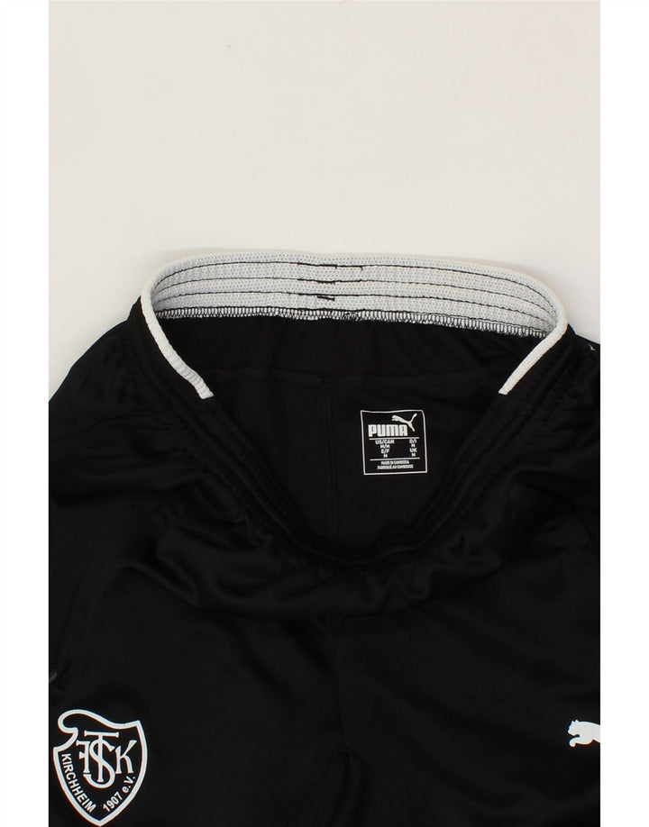 PUMA Mens Tracksuit Trousers Joggers Medium  Black Polyester Vintage Puma and Second-Hand Puma from Messina Hembry 