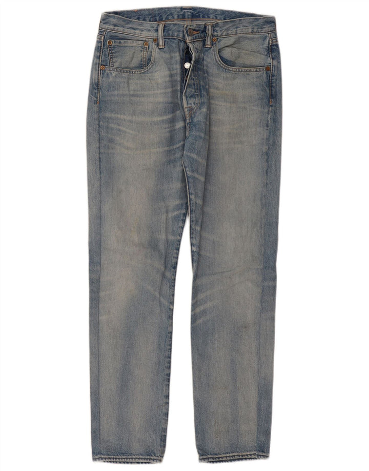 Levi's Hombre 501 Vaqueros Rectos W32 L30 Algodón Azul