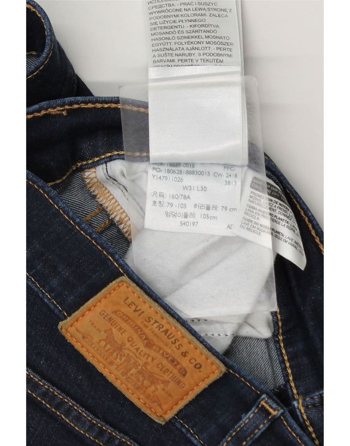 Vaqueros Levi's Mujer Slim W31 L27 Algodón Azul Marino
