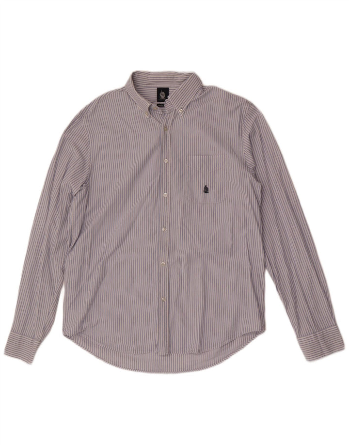 Marina Yachting Camisa Regular Fit Hombre Talla 42 Grande Azul Rayas
