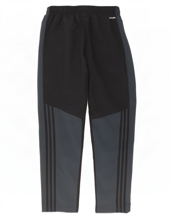 Adidas Hombre Climalite Pantalones De Chándal Grande Negro Colorblock Poliéster