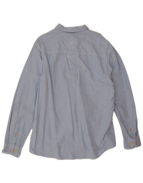 Camisa Hombre Fat Face XL Algodón Azul