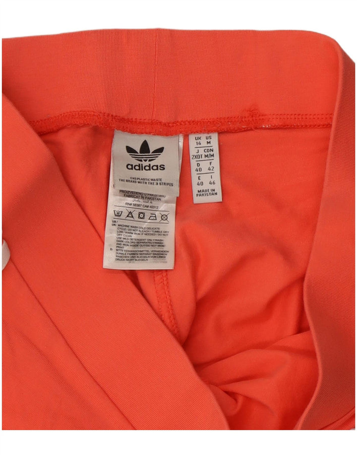 Adidas Leggings para mujer Reino Unido 14 Algodón naranja mediano
