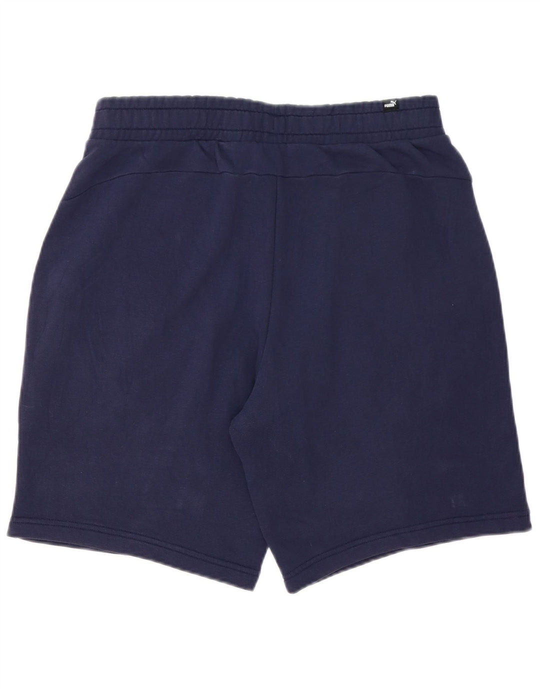 PUMA Pantalones cortos deportivos con gráficos para hombre, talla grande, azul marino