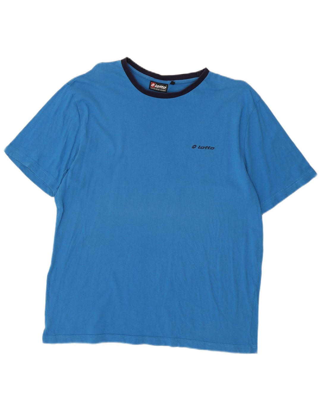 LOTTO Camiseta Hombre Top Large Azul Algodón