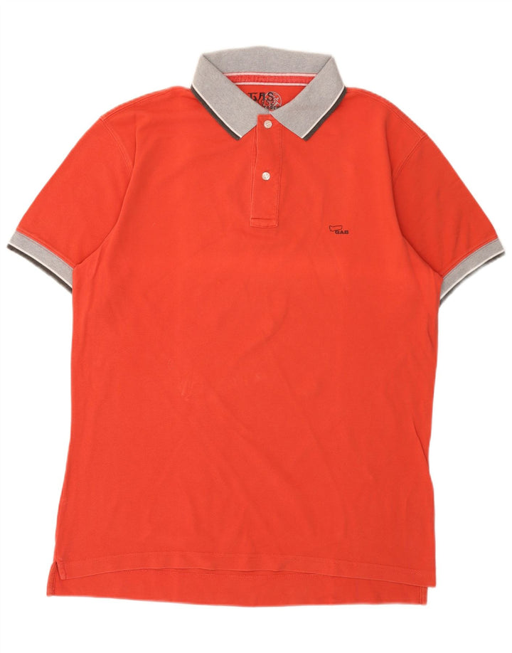 Polo Gas Hombre 2XL Naranja