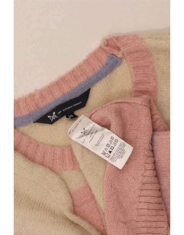 Crew Clothing - Jersey con cuello para mujer, talla 40, talla grande, multicolor