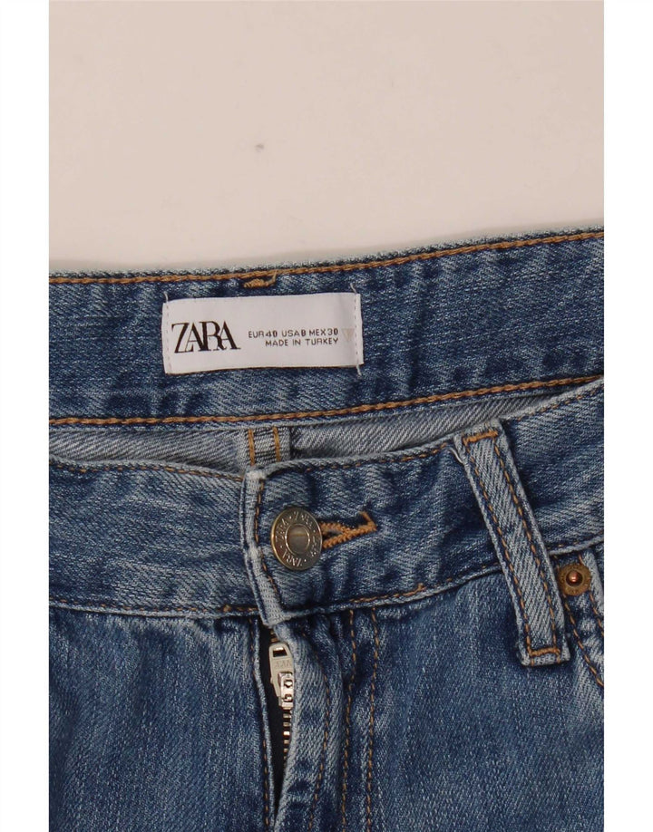 Zara Jeans Sueltos Mujer EU 40 Medium W30 L31 Azul