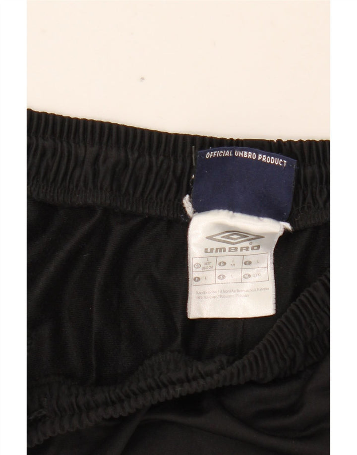 UMBRO Pantalones de chándal para hombre, talla grande, negro