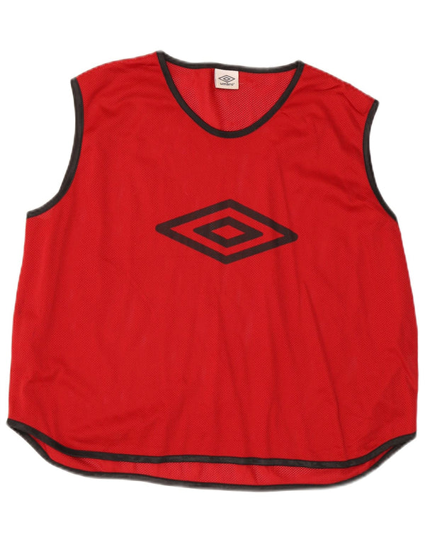Umbro Hombre Graphic Vest Top XL Rojo Poliéster Deportes