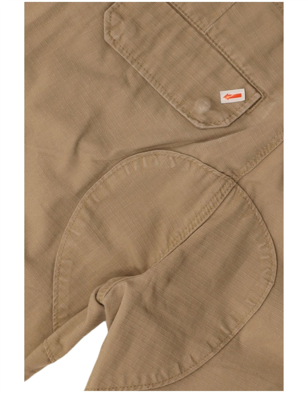 DICKIES Mens Straight Cargo Trousers W30 L29 Beige Cotton