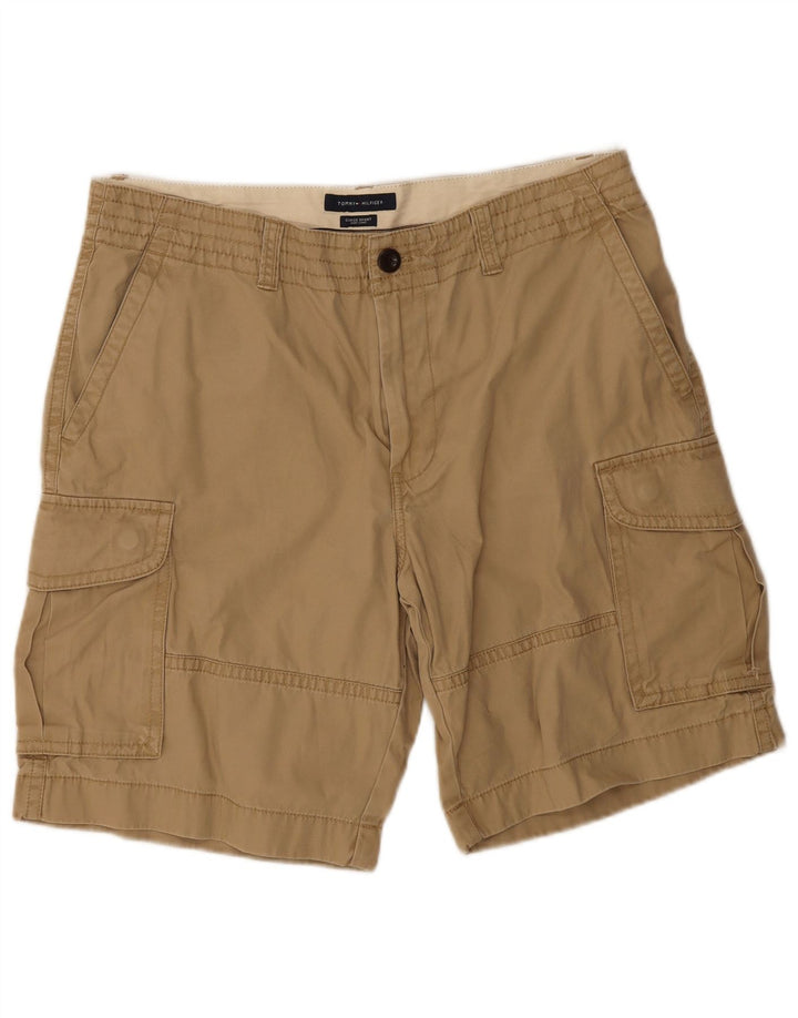 Tommy Hilfiger Pantalones cortos cargo para hombre W36 Algodón beige grande